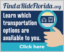 Find a Ride Florida - Button with link
